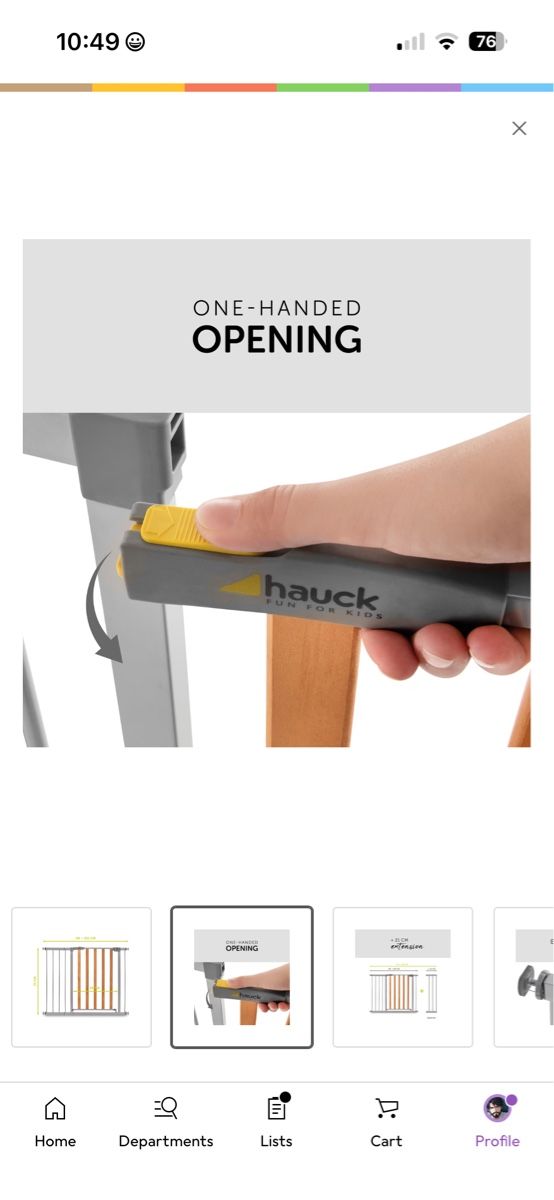 Recinzioni: Hauck Safety Gate, Extendable - Keep Your Child Safe! – Usato da Bülach venduto da ViktoriiaMatus 5