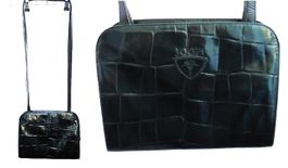 schwarz Leder JOOP Handtasche Umhängetasche s.Masse