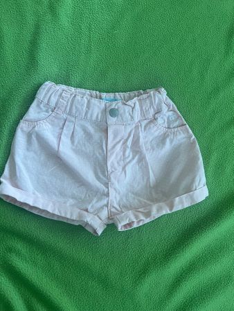 OKAÏDI Mädchen Shorts, Grösse 80, rosa mit Pünktli