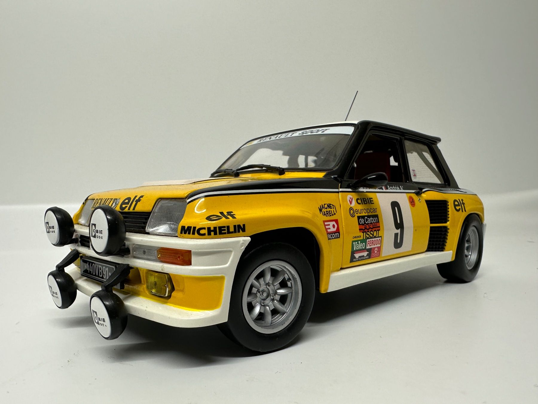 renault 5 gt turbo rallye tour de corse 1989 a. - Acheter Voitures à l'Échelle 1