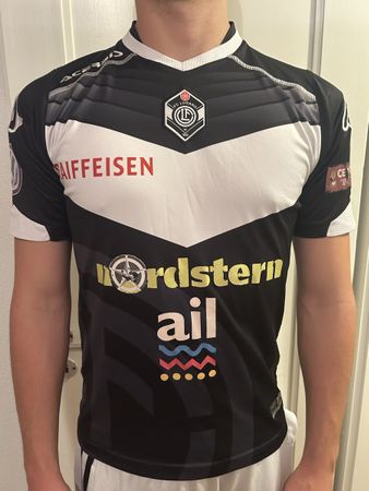 F.C. Lugano football jersey size S
