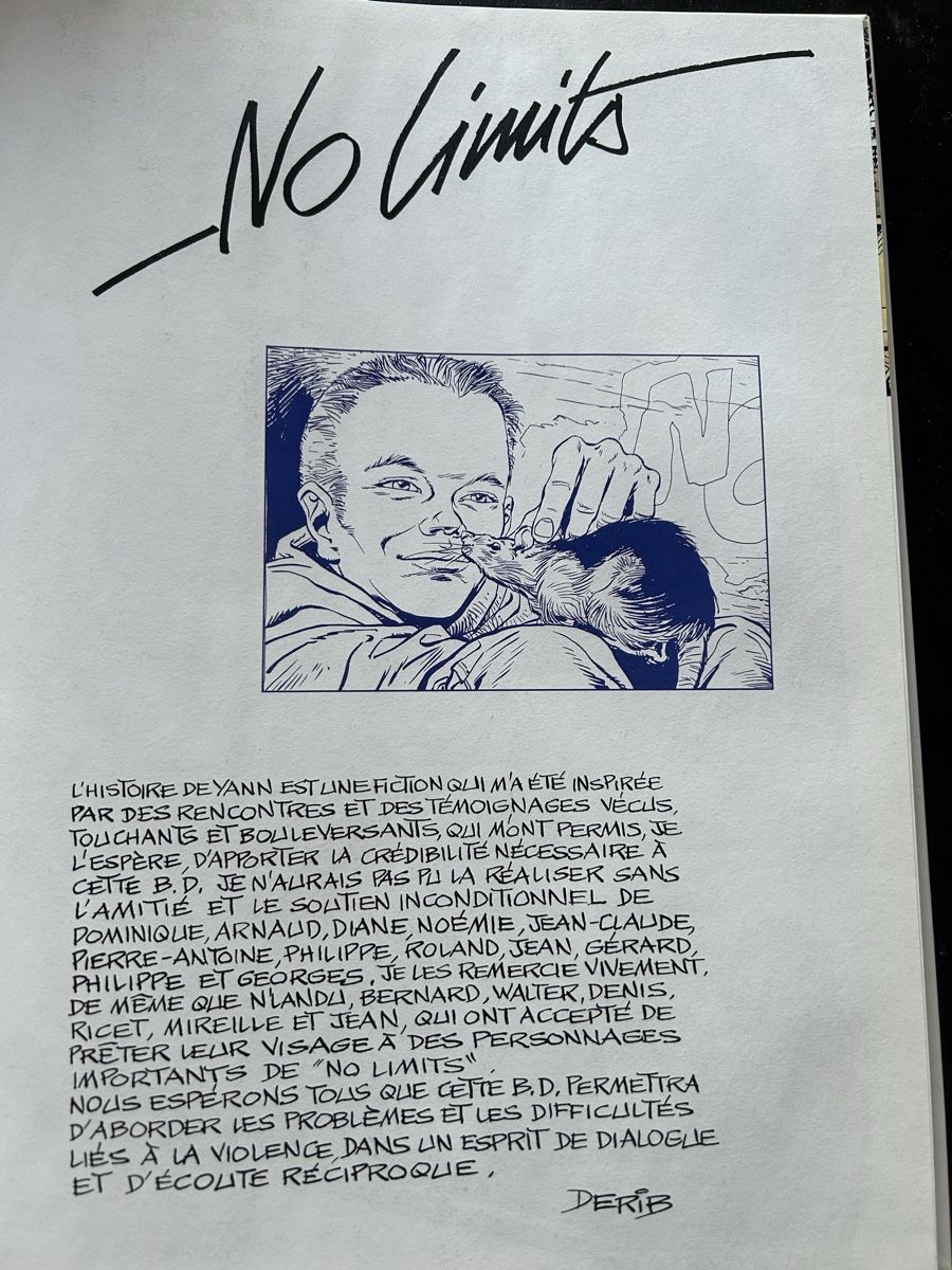 Comics: BD No Limits Derib - Récit poignant, parfait état ! – Gebraucht aus St-Cierges von Crisi53 1