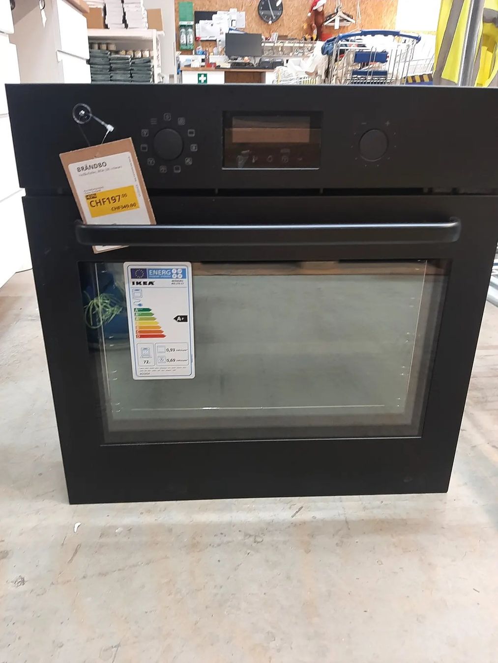 Ikea Forni: IKEA BRÄNDBO Heissluftofen schwarz – Nuovo (secondo la descrizione) da Rothenburg venduto da IKEA_Rothenburg 4