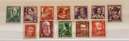 Collection timbres Pro Juventute Helvétia diverse année