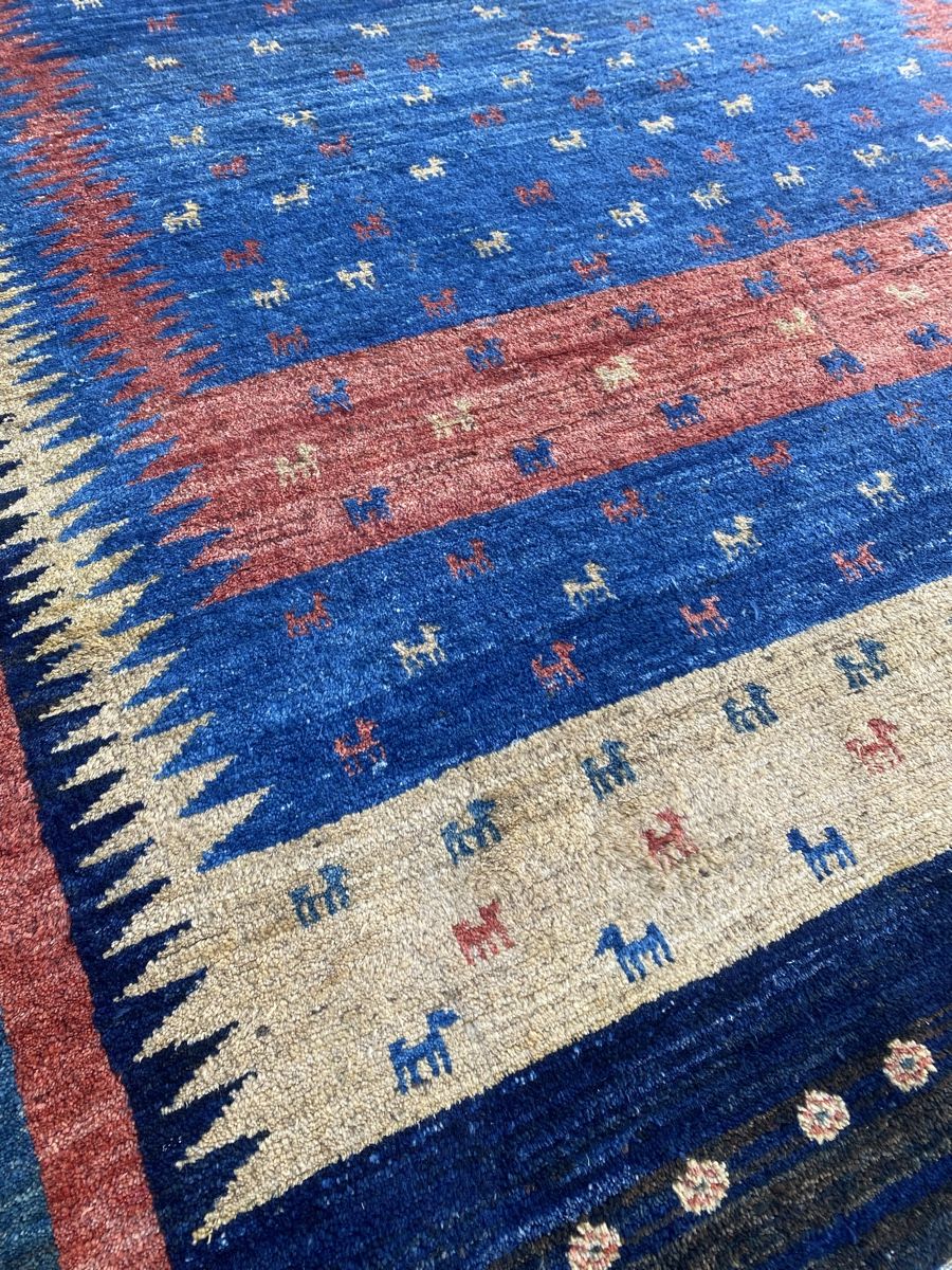 Tappeti: Dekorative Perser Teppich Gabbeh – Usato da Männedorf venduto da Adamiat 5
