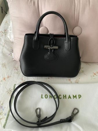 Longchamp Handtasche mini schwarz