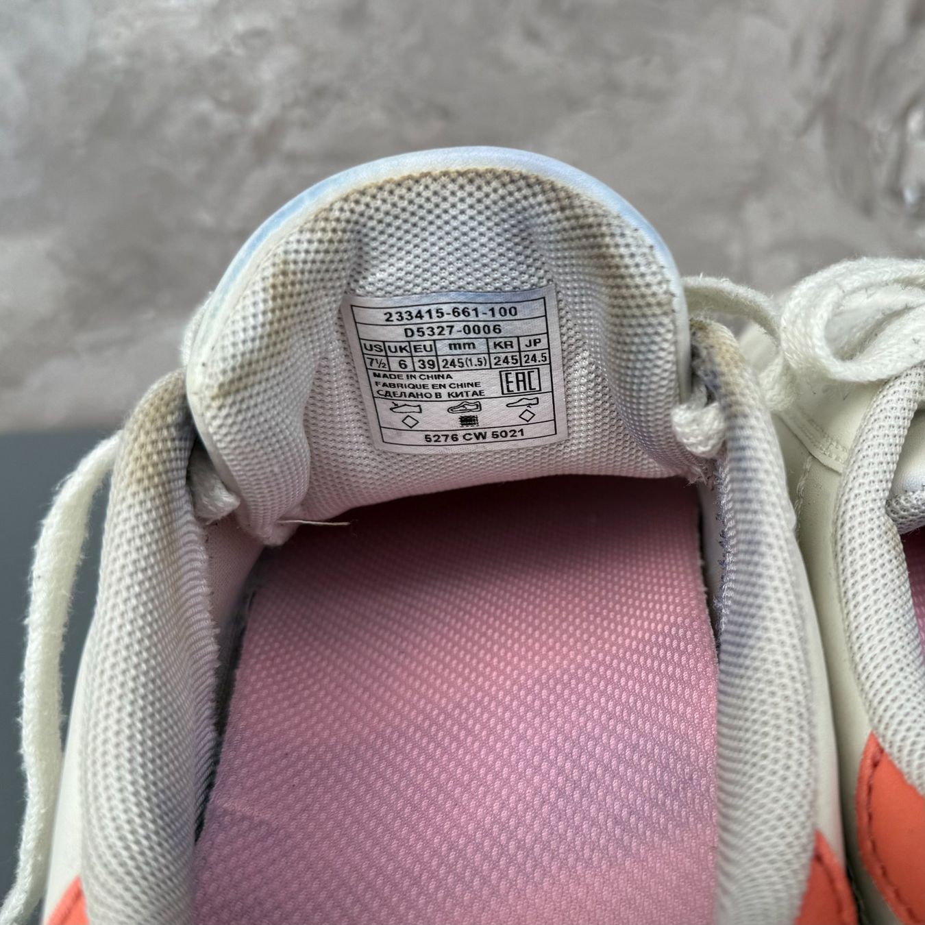 Levi's Damenschuhe: Baskets blanches et orange Levis – Gebraucht aus Thônex von BrYu 4