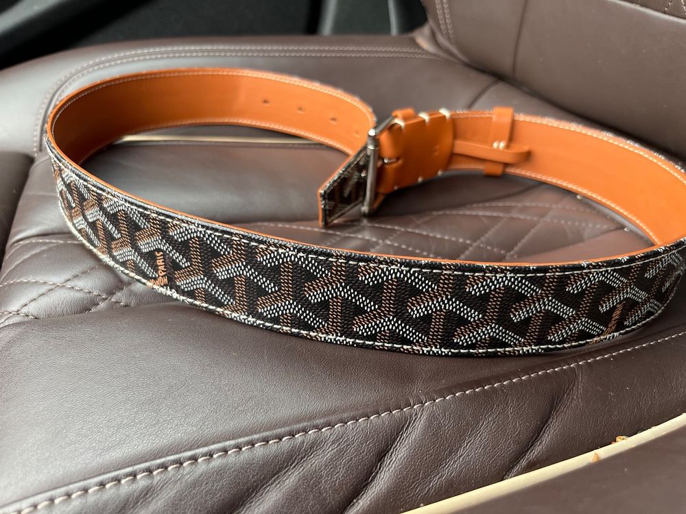 Goyard, Accessories, Goyard Ceinture Florida Belt 0cm Black