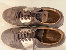 Skechers Street Damen Sneakers Gr. 40 Grau Metallic