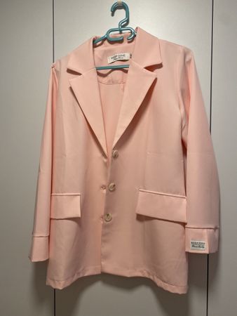 Sommerlicher Damenblazer, zartrosa, Grösse M, neuwertig