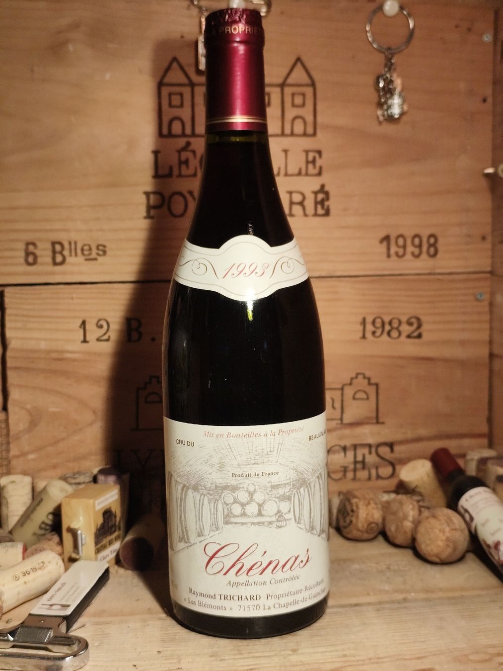 Wein: 1993 Chenas, Raymond Trichard – Neu (gemäss Beschreibung) aus Büsserach von Vintage-vins