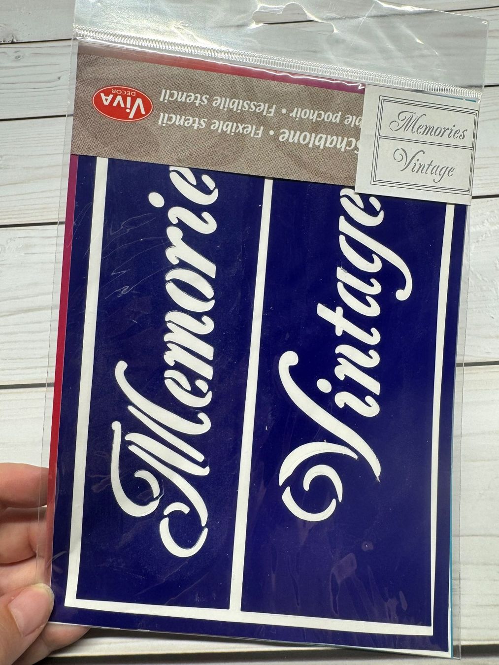 Pochoirs: Flex-Schablone "Memories Vintage" / H – D'occasion à Neukirch (Egnach) par muolen