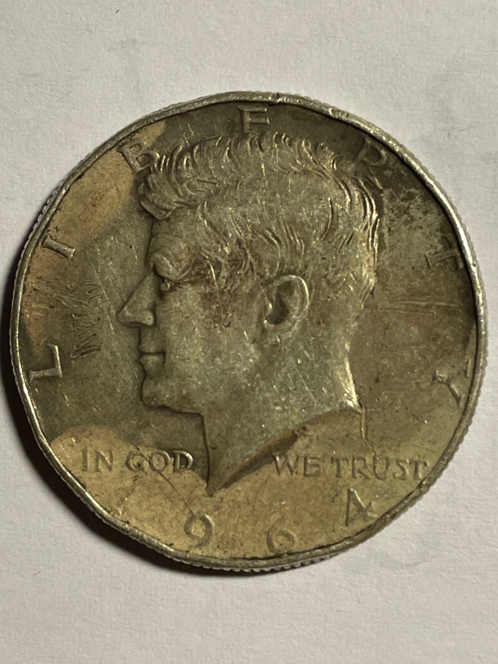 Tutti le monete: (31) Kennedy Half Dollar 1964-D – Usato da Aesch BL venduto da masmusgo