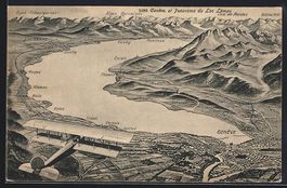 Genève, Panorama et Lac Léman, Coppet,