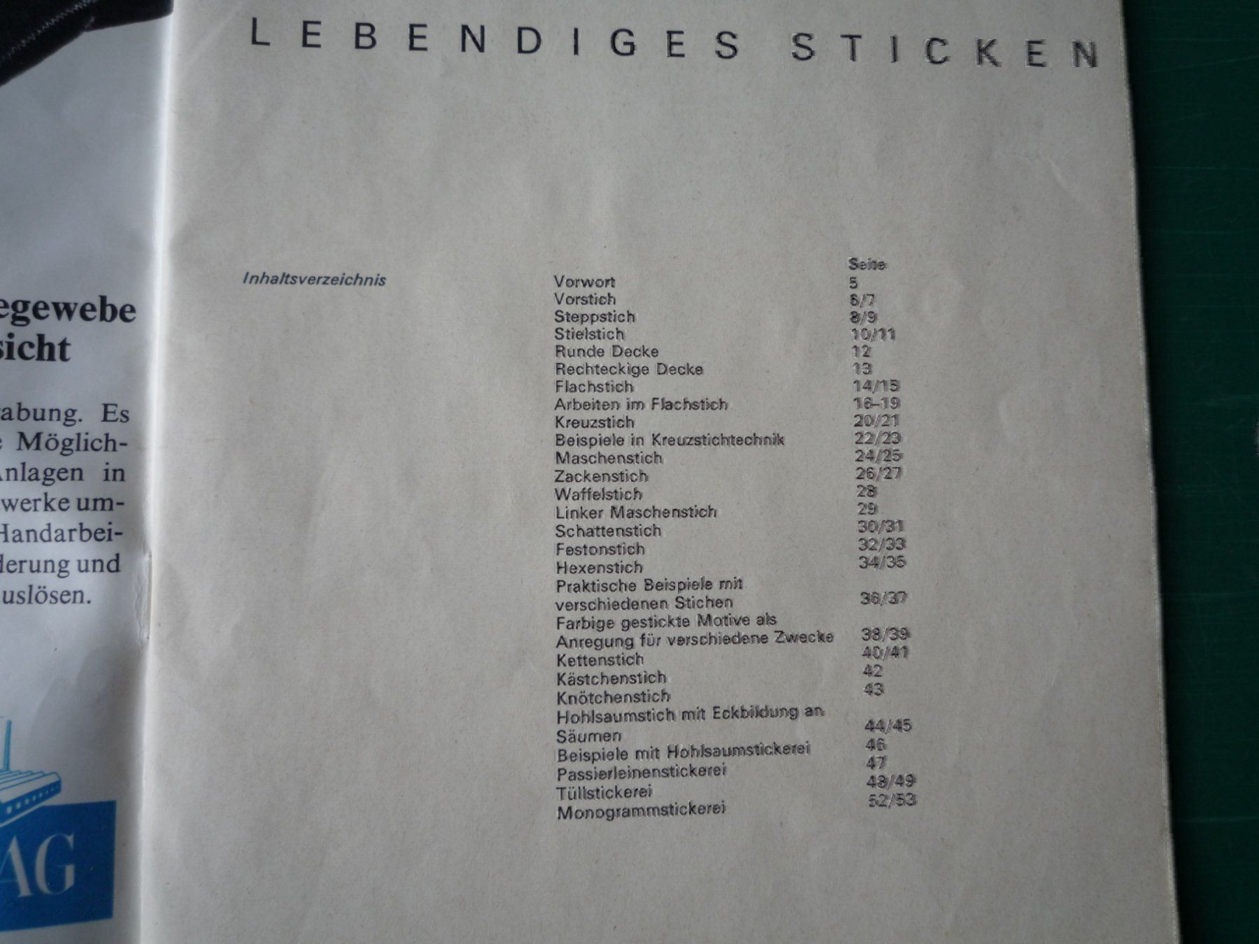 Riviste & Magazine: Lebendiges Sticken – Usato da Rafz venduto da Sonnenblume305 1