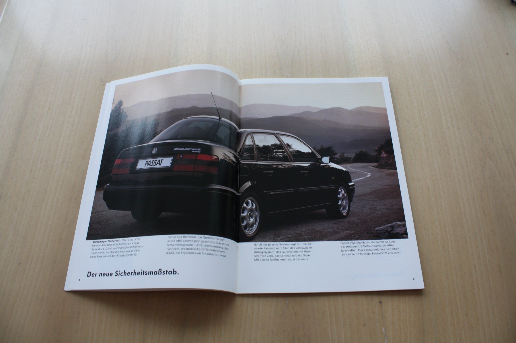 VW Documenti: VW Passat VR6 Prospekt 8/1993 – Usato da Wikon venduto da erwin400 3