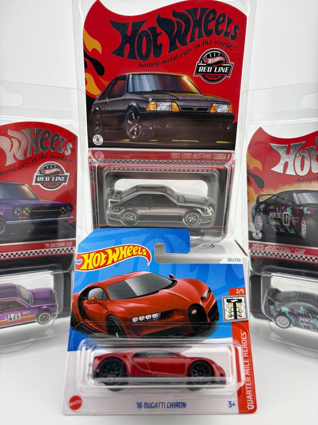 Hot Wheels Modellini d'auto: Hot Wheels 16 Bugatti Chiron - 2024 - 201/250 – Nuovo e nell'imballaggio originale da Flawil venduto da HeisseReifen