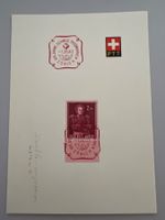 1941 Nr. 251 Doppelprägung 43. Marke auf PTT Bögli