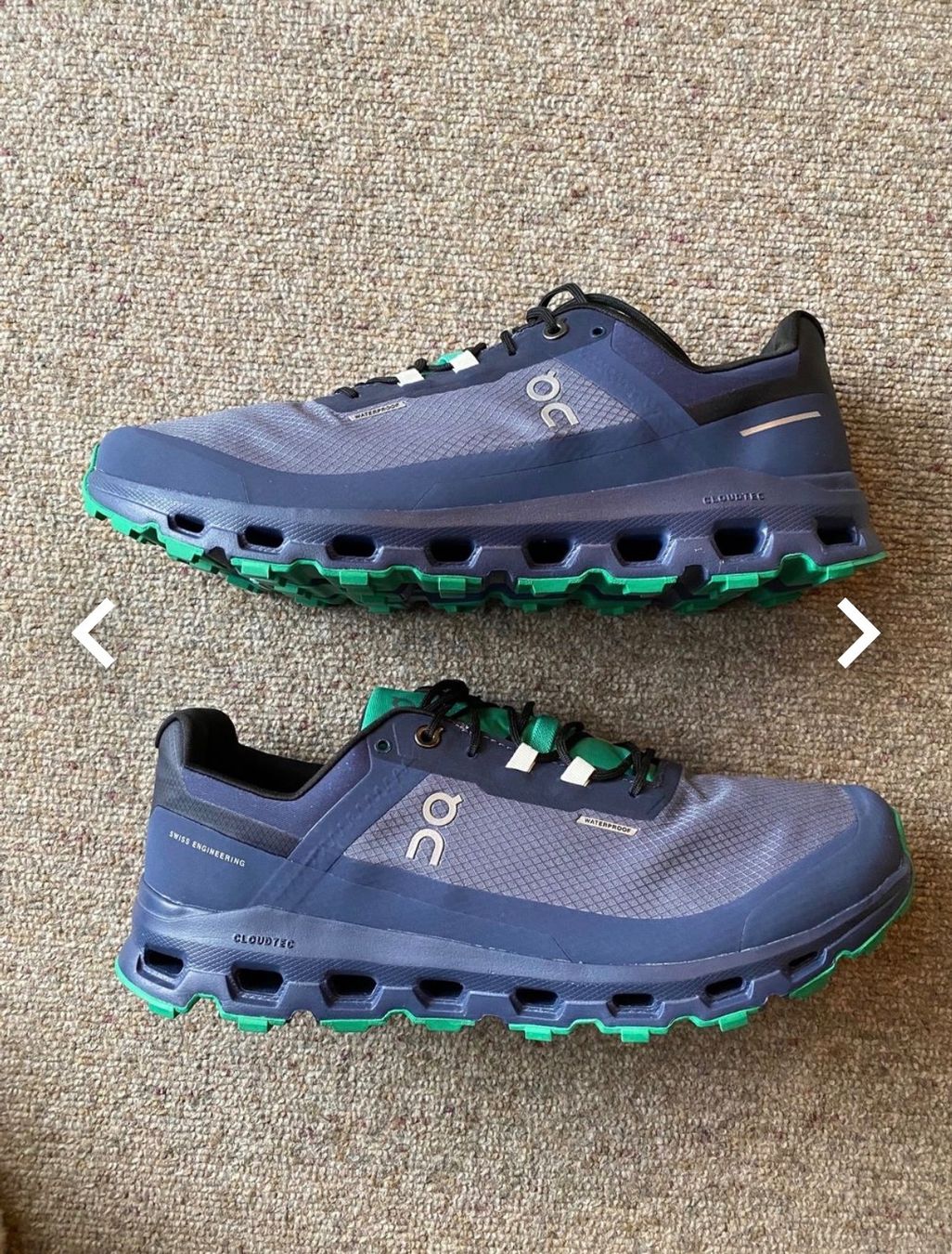 On Herrenschuhe: Laufschuhe ON Cloudvista Waterproof Gr. 44 – Neu und originalverpackt aus Oberweningen von Achille.3