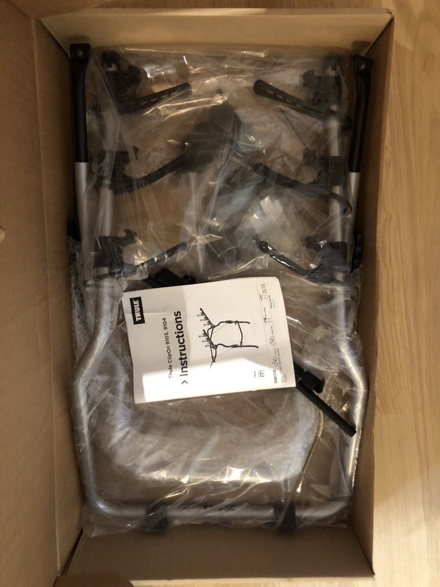 Thule Barres de toit: Thule ClipOn 9103 Bike Rack - neu – Neuf avec emballage d'origine à Bonstetten par Xavier_chauville 1