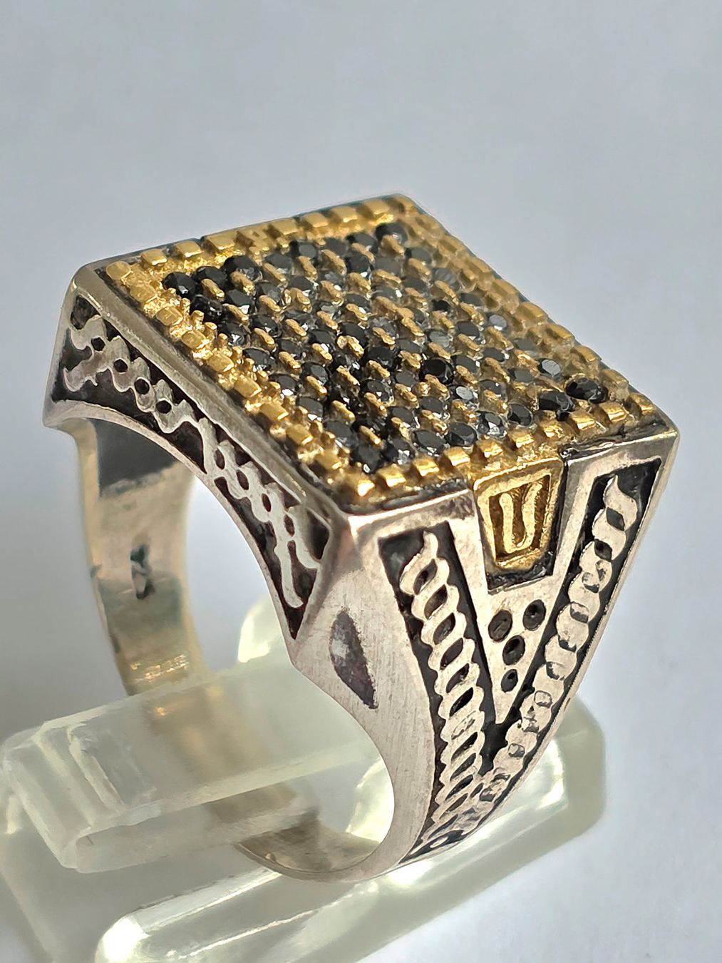 Ringe: Fingering schwarze Diamanten – Neu (gemäss Beschreibung) aus Zürich von Benedikt21 6