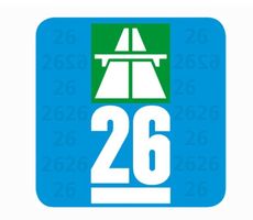 Neue Autobahnvignette 26