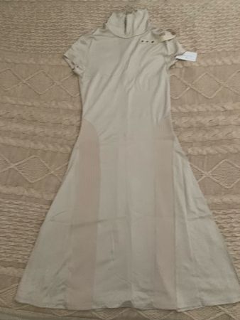 Patrizia Pepe Dress, Size M, Beige, Spring Fashion, Chic!