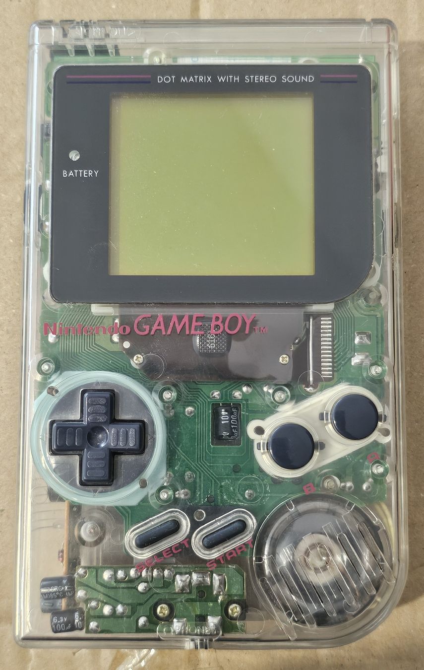 Nintendo Console: Nintendo GameBoy Classic Clear original officiel nintendo – Usato da Pully venduto da RandomZero