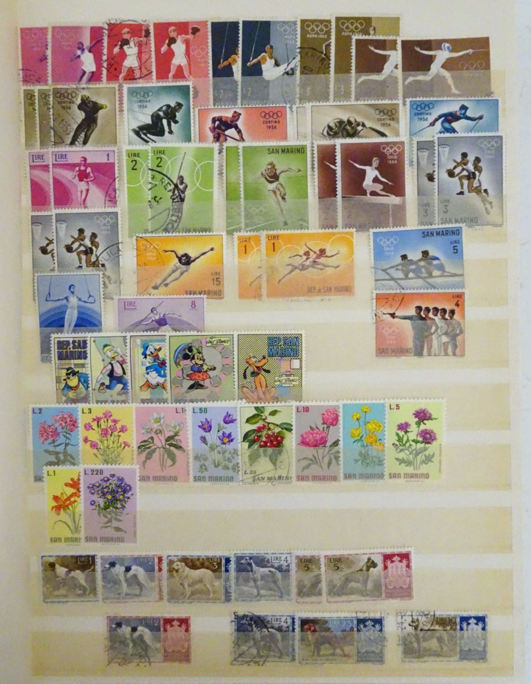 Tutti i francobolli: Briefmarken San Marino – Usato da Feldbrunnen venduto da MarcusSO 4