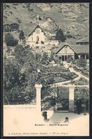 Zermatt, Eglise Anglaise und Jardin de L