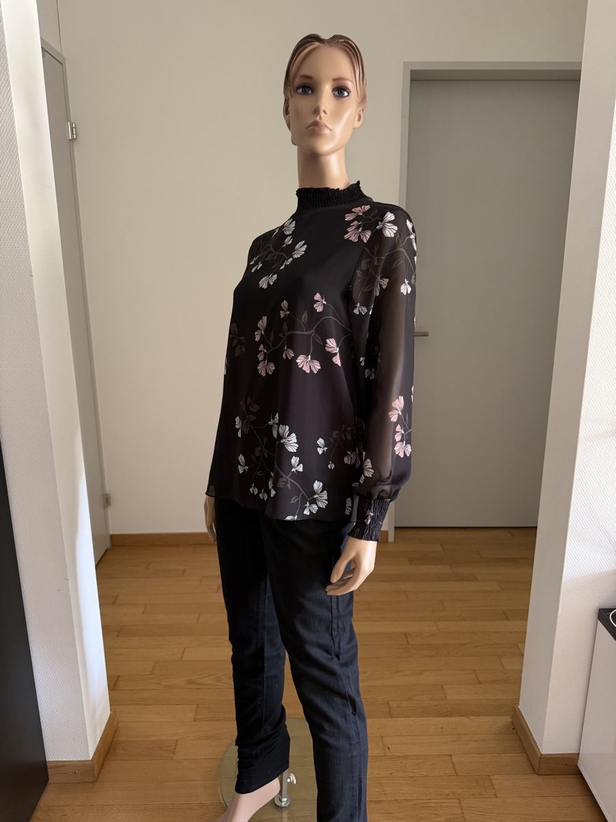 Chemisiers: Bluse mit Blumenmuster Aniston SELECTED Gr. 38 Langarm – Neuf (Voir description) à Glattpark(Opfikon) par neu_z6sm 9