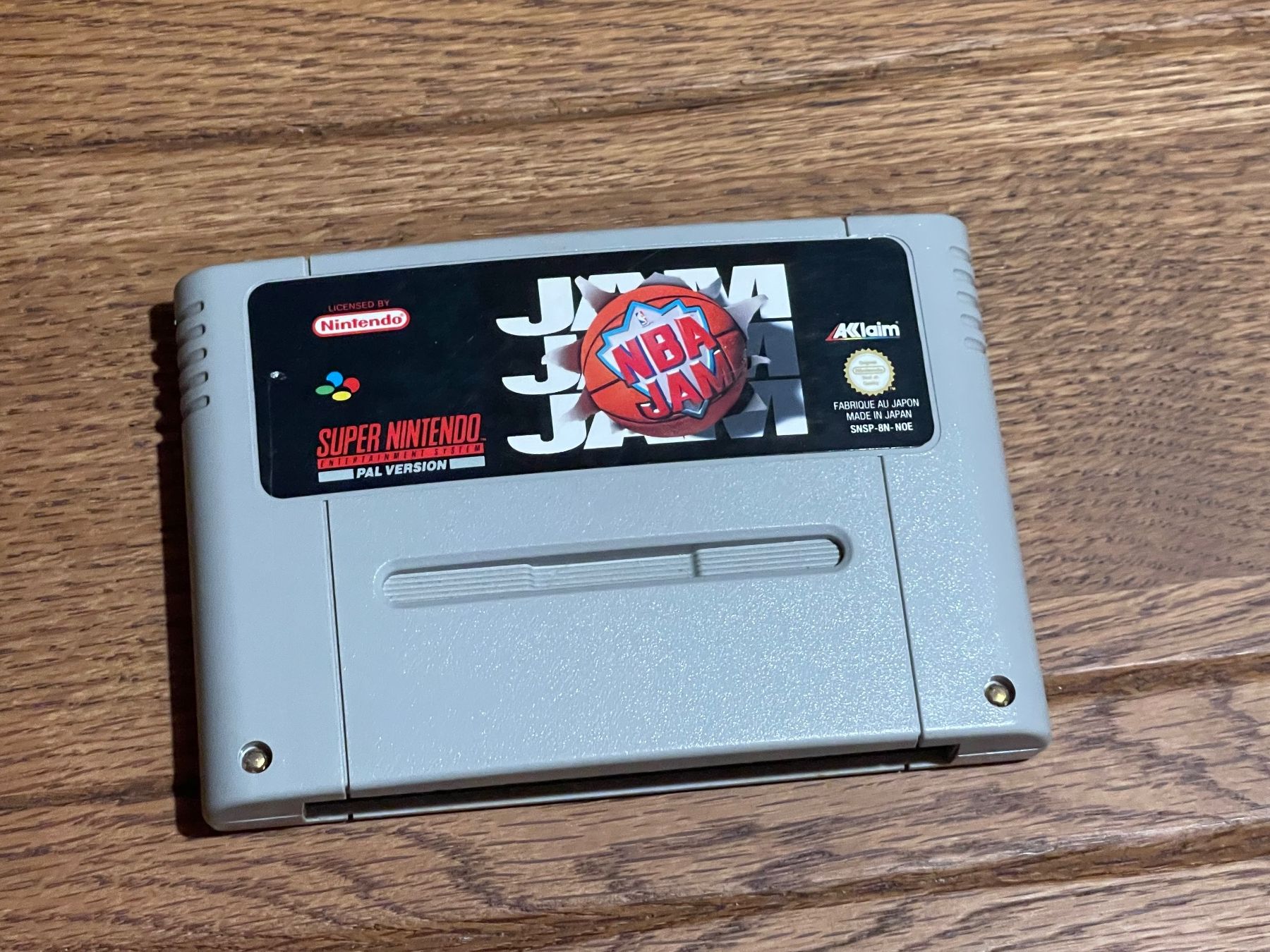 Nintendo Giochi: Super Nintendo SNES NBA Jam - Klassiker – Usato da Zuerich venduto da Dorsi