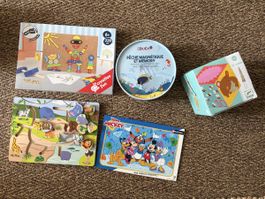 Lot de jeux pour enfants : Disney, éducatif, Djeco