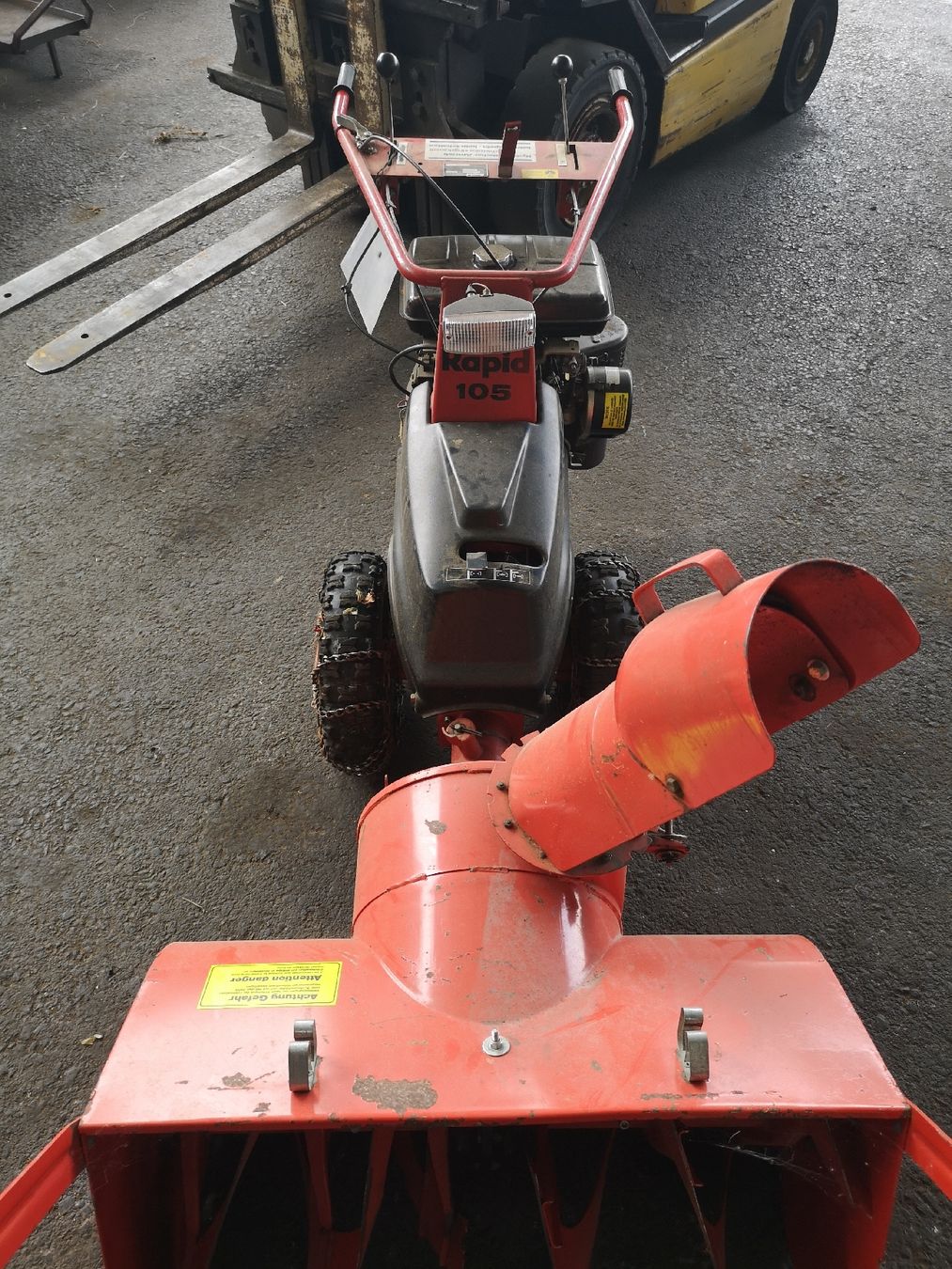 Déneigement: Rapid 105 Schneefräse Hydrostatic  – Défectueux à Unterseen par 34unterseen34
