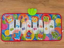 Bunte Kinder Musik-Tanzmatte / Klavier-Matte mit Tiermotiven