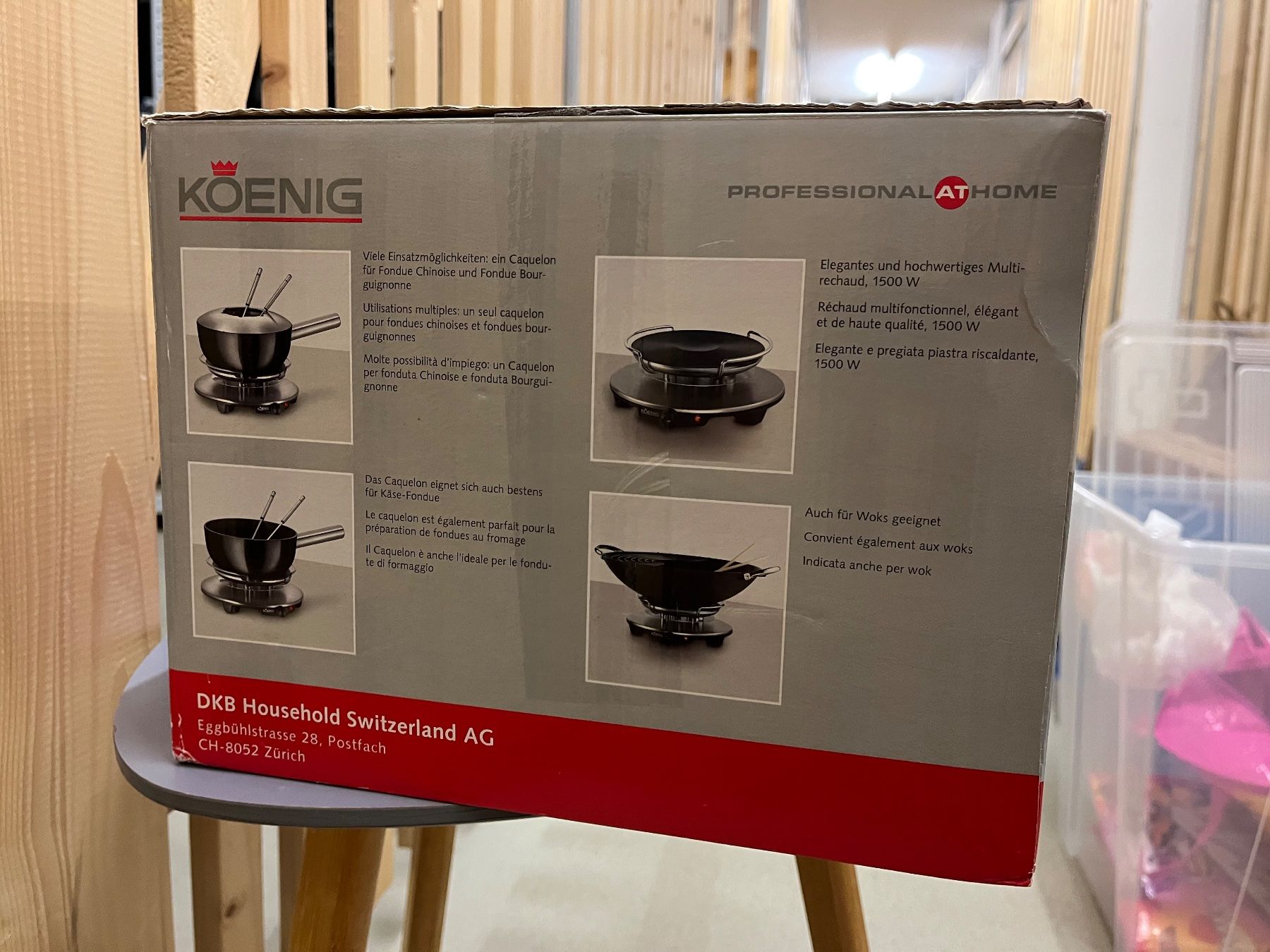 Elettrodomestici da cucina: Fondue Set All-In-One – Nuovo e nell'imballaggio originale da Obfelden venduto da MonaMona00 2
