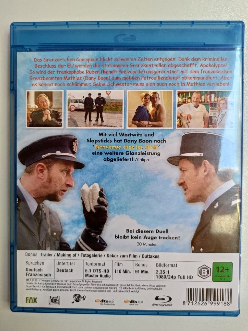 Tutti i DVDs: Nichts zu Verzollen / Rien à déclarer – Usato da Liestal venduto da Kratzilla 2