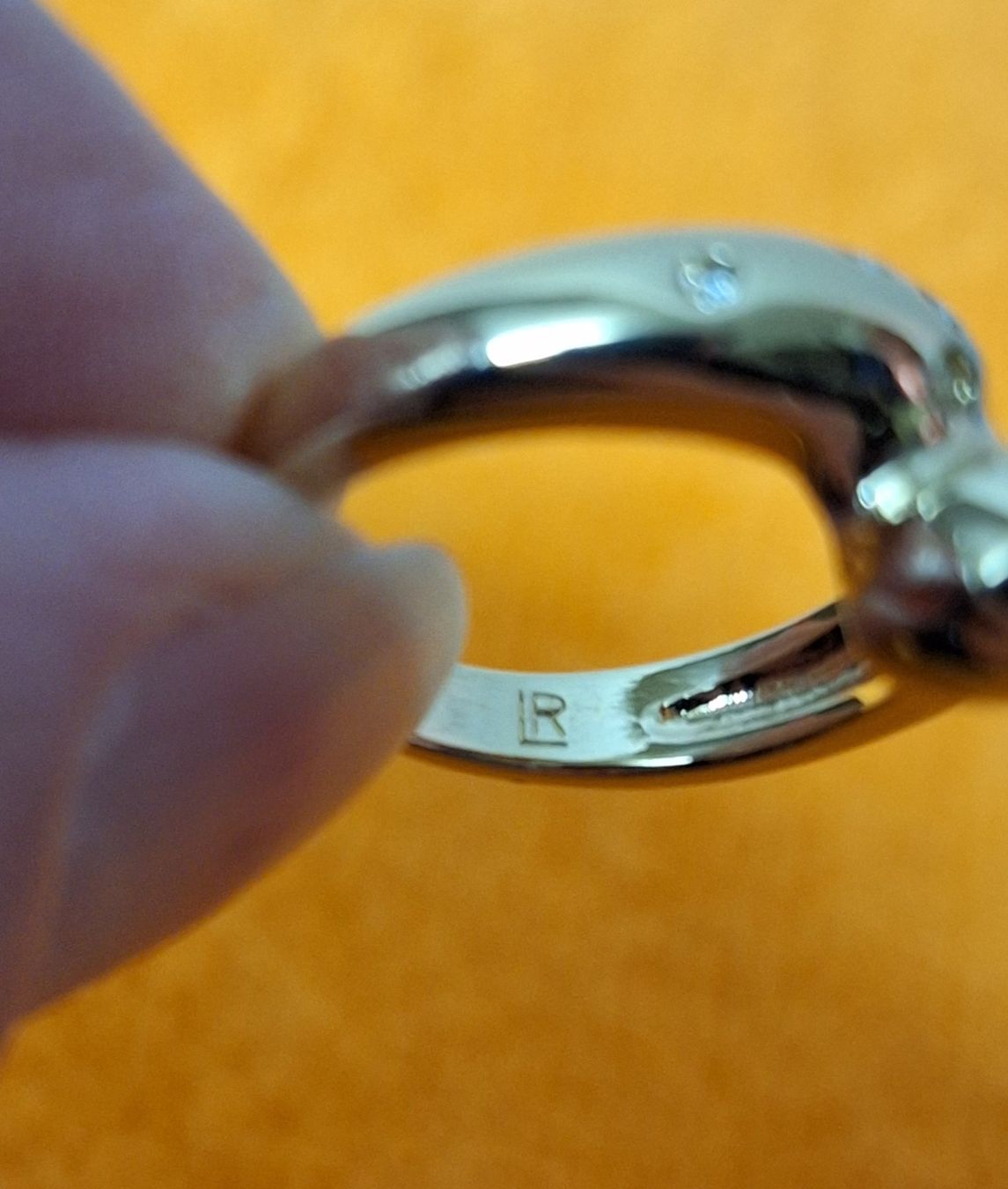 Anelli: LR Modeschmuck Vintage ca. 1990 / goldfarben Gr. 54 – Usato da Muri AG venduto da Edlerweiss 8