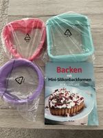 Mini-Silikonbackformen Set mit Rezeptbuch