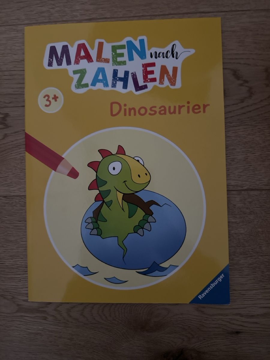 Libri: Malen und zahlen Dinosaurier 3+ neu – Nuovo (secondo la descrizione) da Montreux venduto da canori