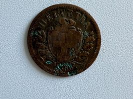 2 Rappen 1850