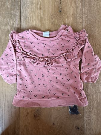 Herz-Pullover Grösse 74 