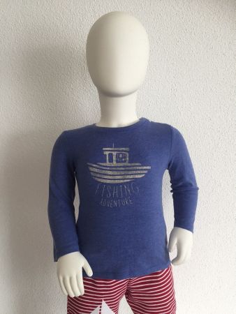 Neuware 50-70% SALE 🛒 Oberteil TOM TAILOR blau Gr. 74