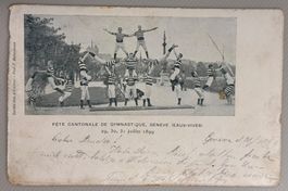 Historische Ansichtskarte, Kantonalturnfest in Genf 1899