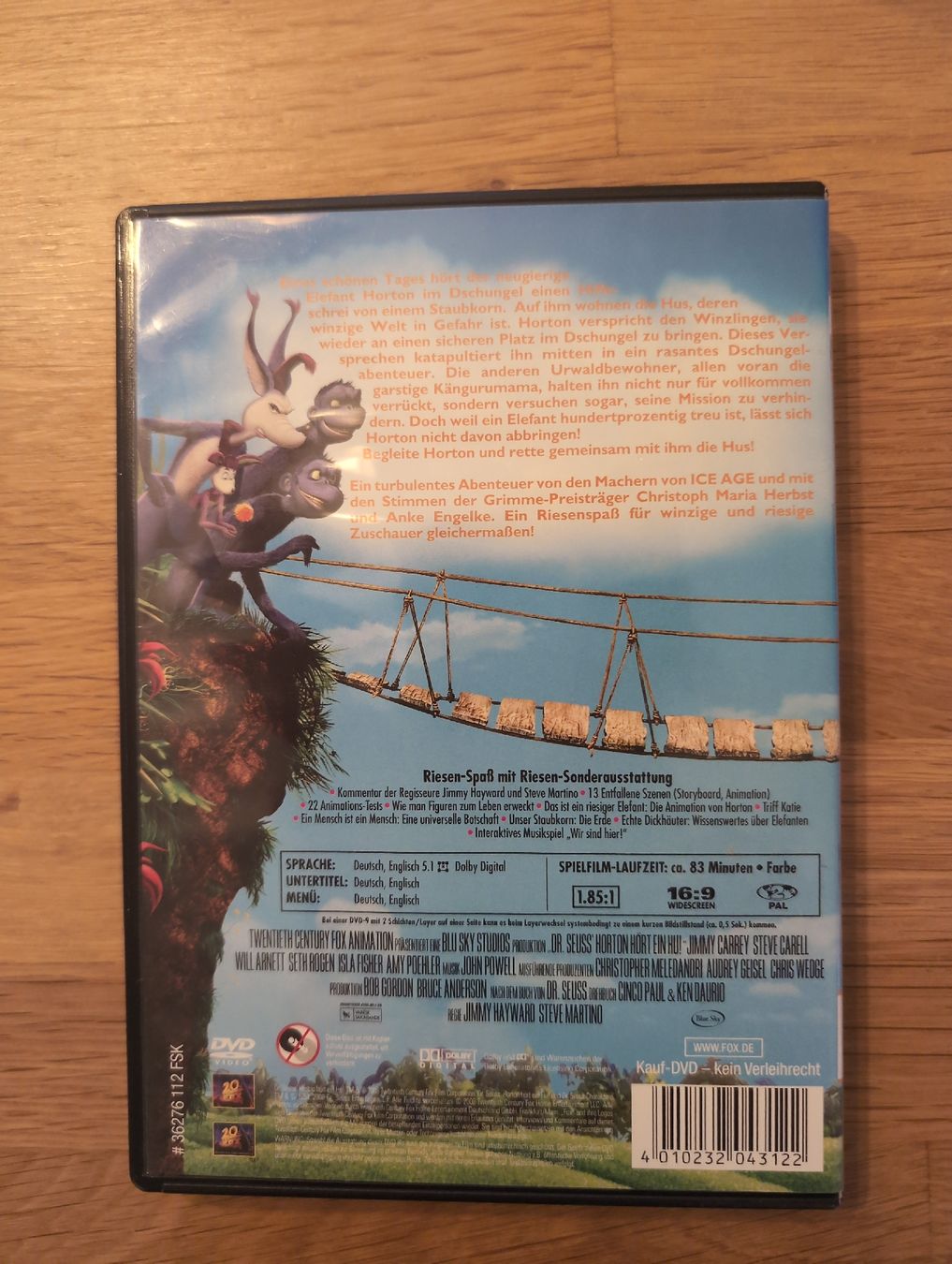Alle DVDs: Horton – Gebraucht aus Heimiswil von schlaefli83 1