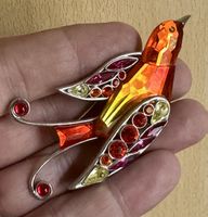 DANIEL SWAROVSKI Ombre Kristall Sterling Silber SCHWALBE✨RAR