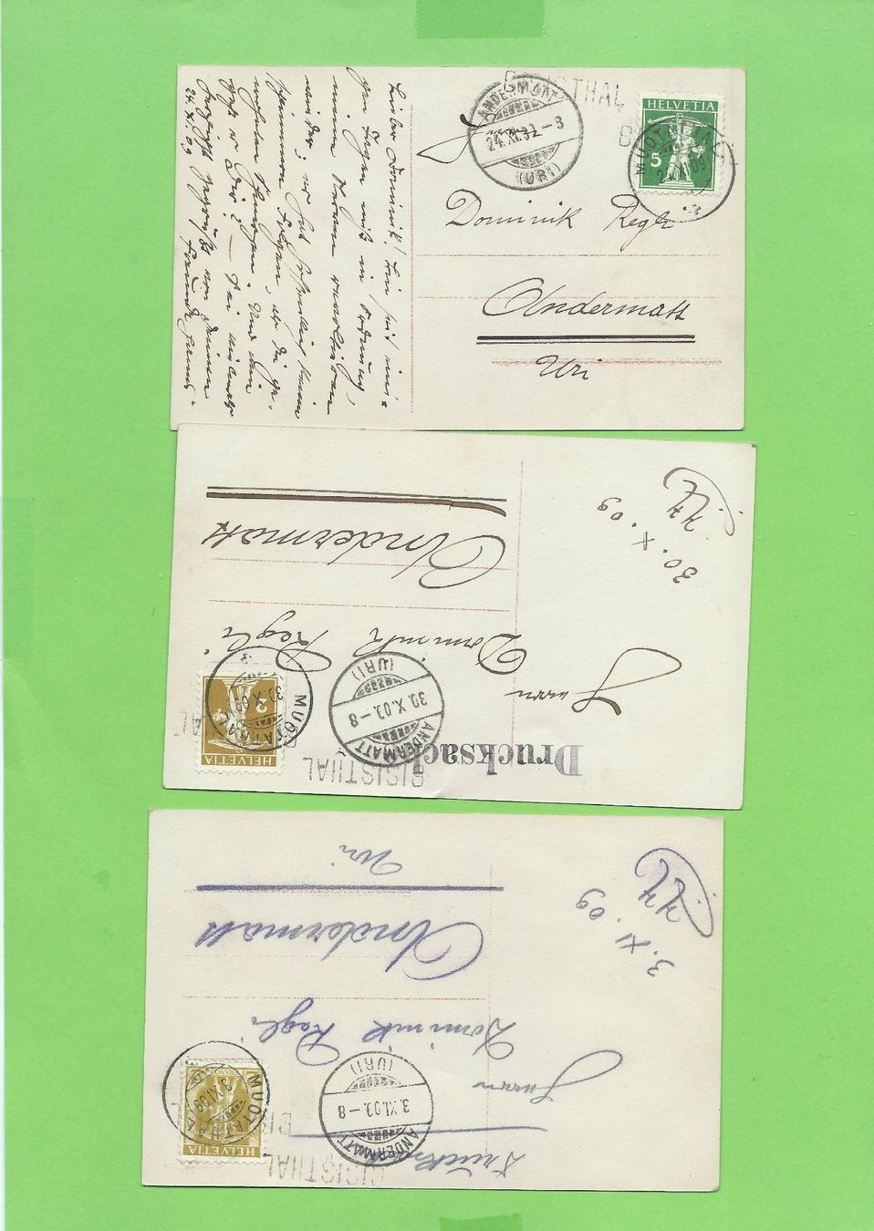 Cartoline postali: 6 Antike Postkarten Trachtenpaar – Usato da Zürich venduto da t24_de 1