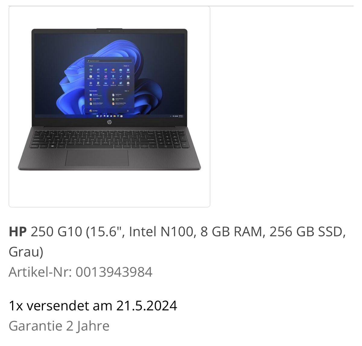 Hewlett Packard Notebook: HP Laptop – Usato da Bad Zurzach venduto da bernerin13