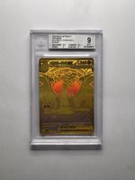 Pokemon Mega Charizard ex Gold 🇯🇵 BGS 9