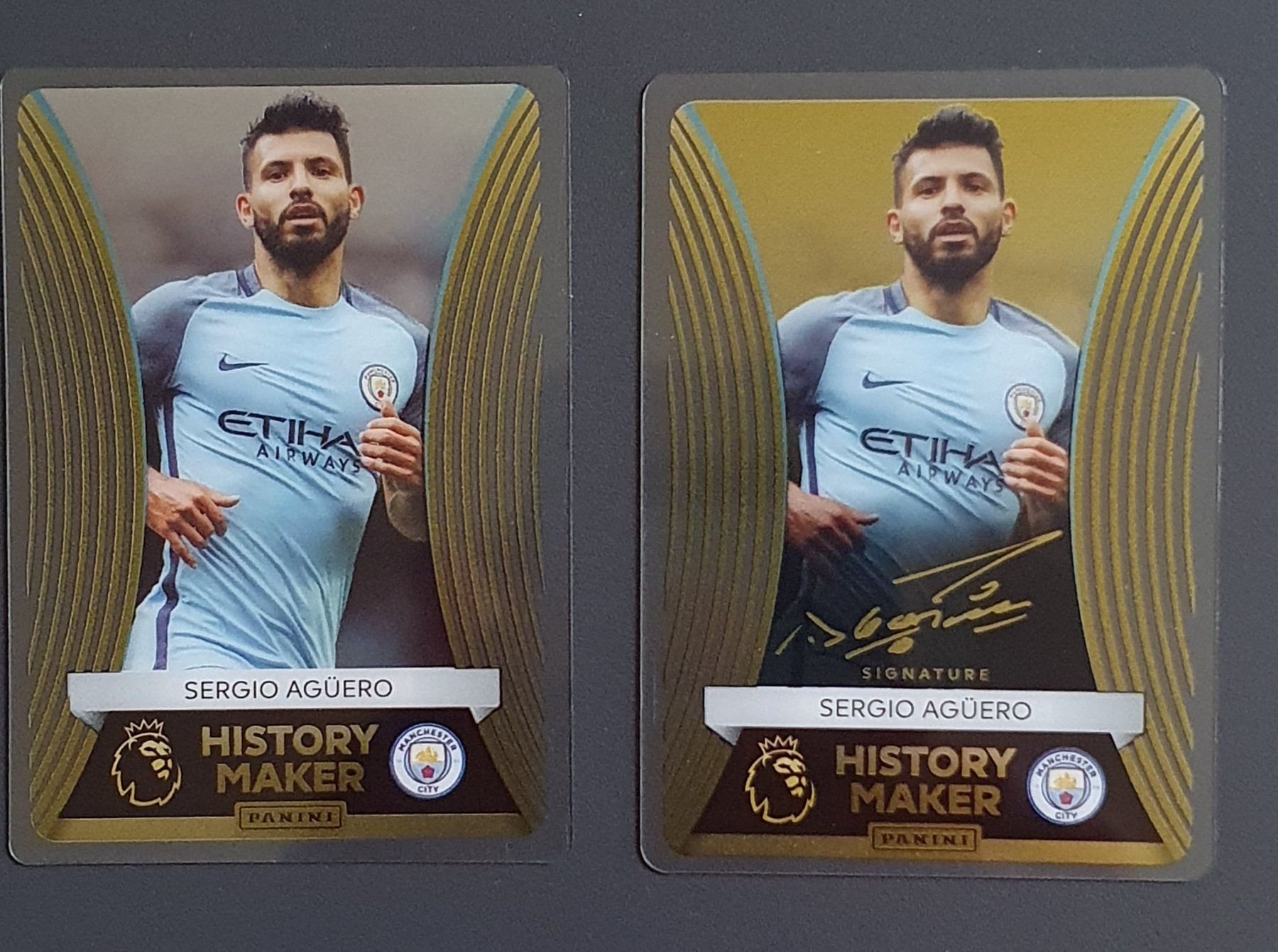 Panini Carte collezionabili: 2x Fussballkarten Sergio Agüero – Nuovo (secondo la descrizione) da Zürich venduto da issi267